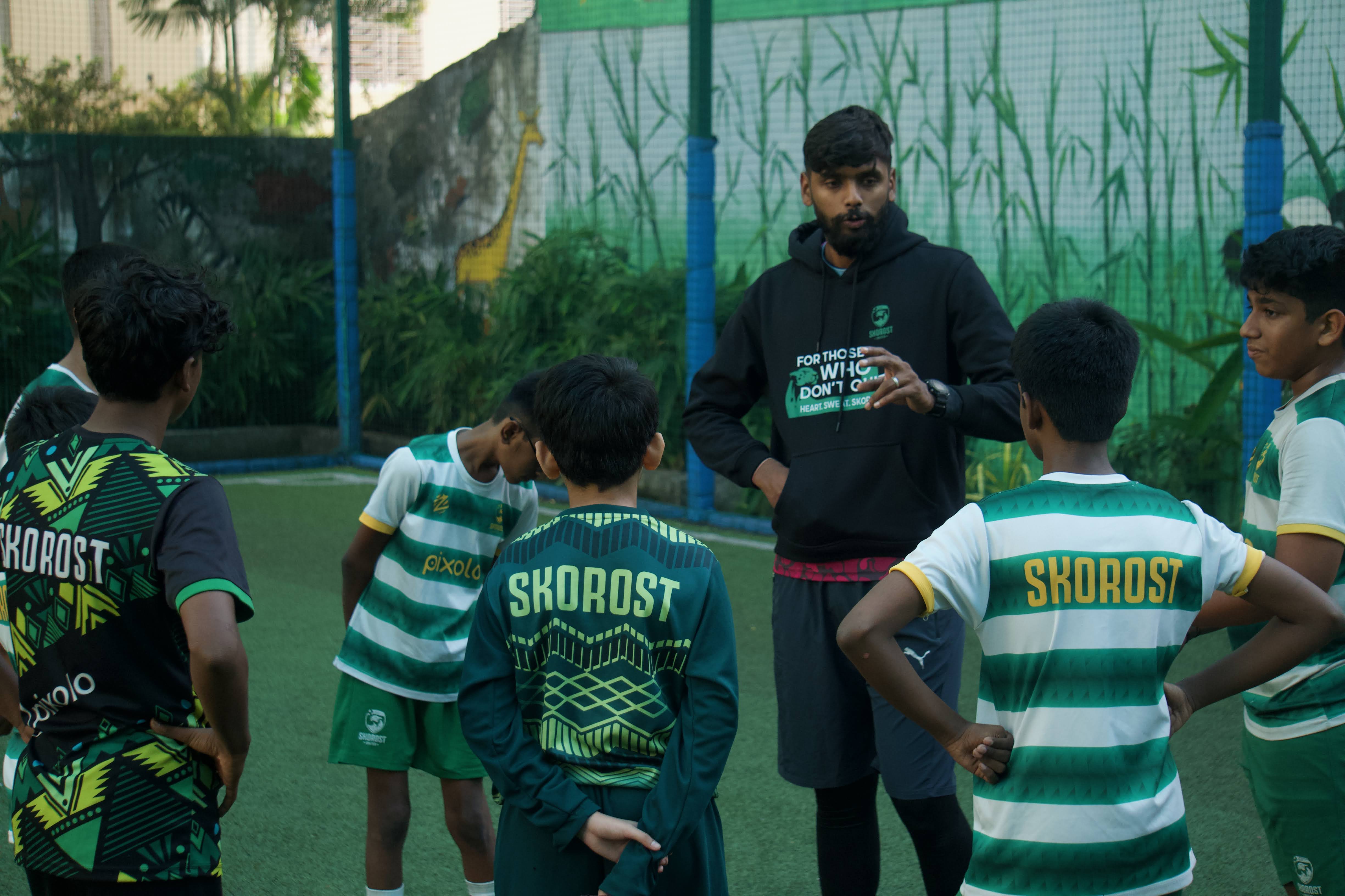 Youth football training for under-12 kids at the best football academy in Ghatkopar East