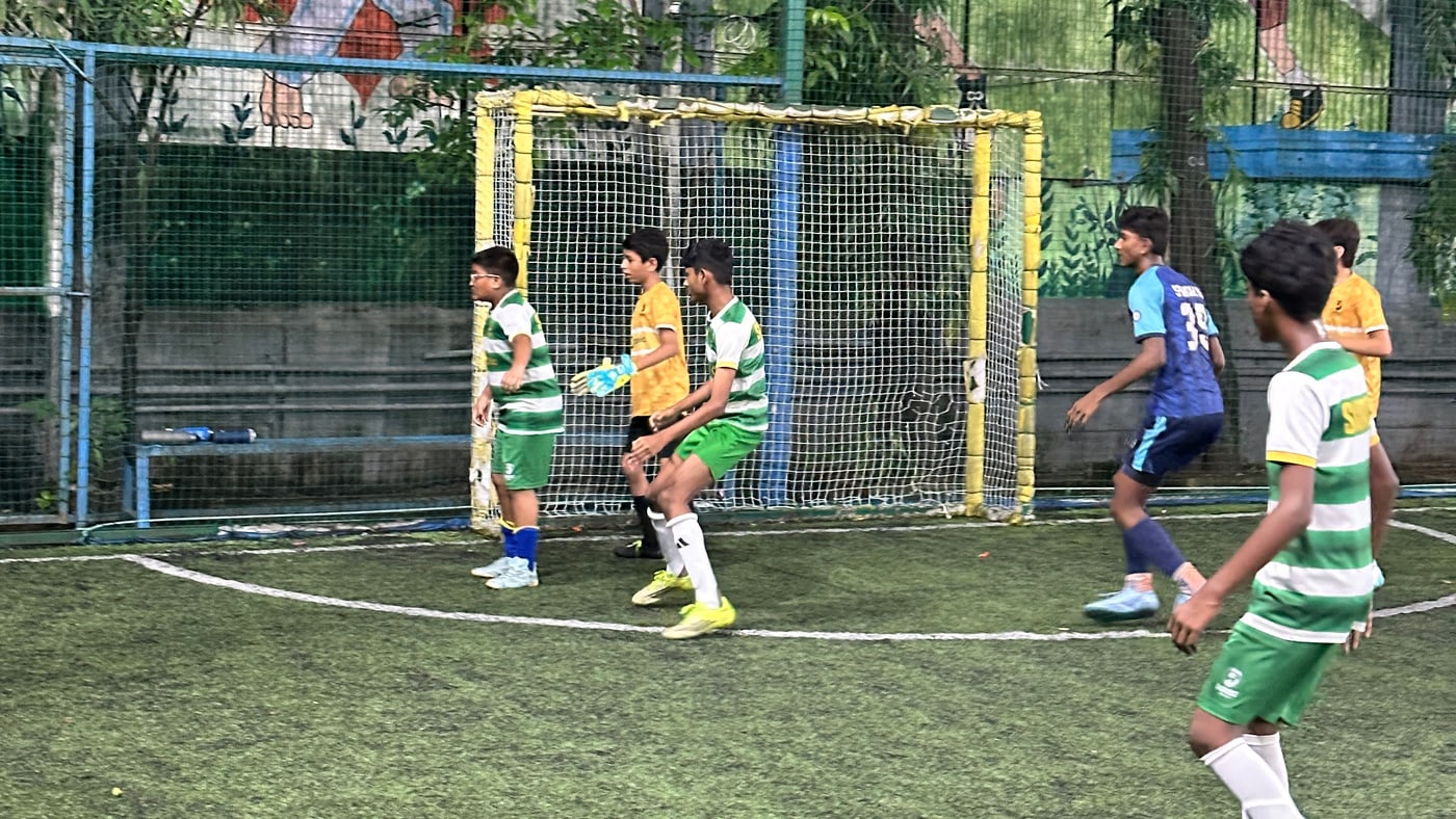 Grassroot football coaching for under-10 kids at the best football academy in Ghatkopar