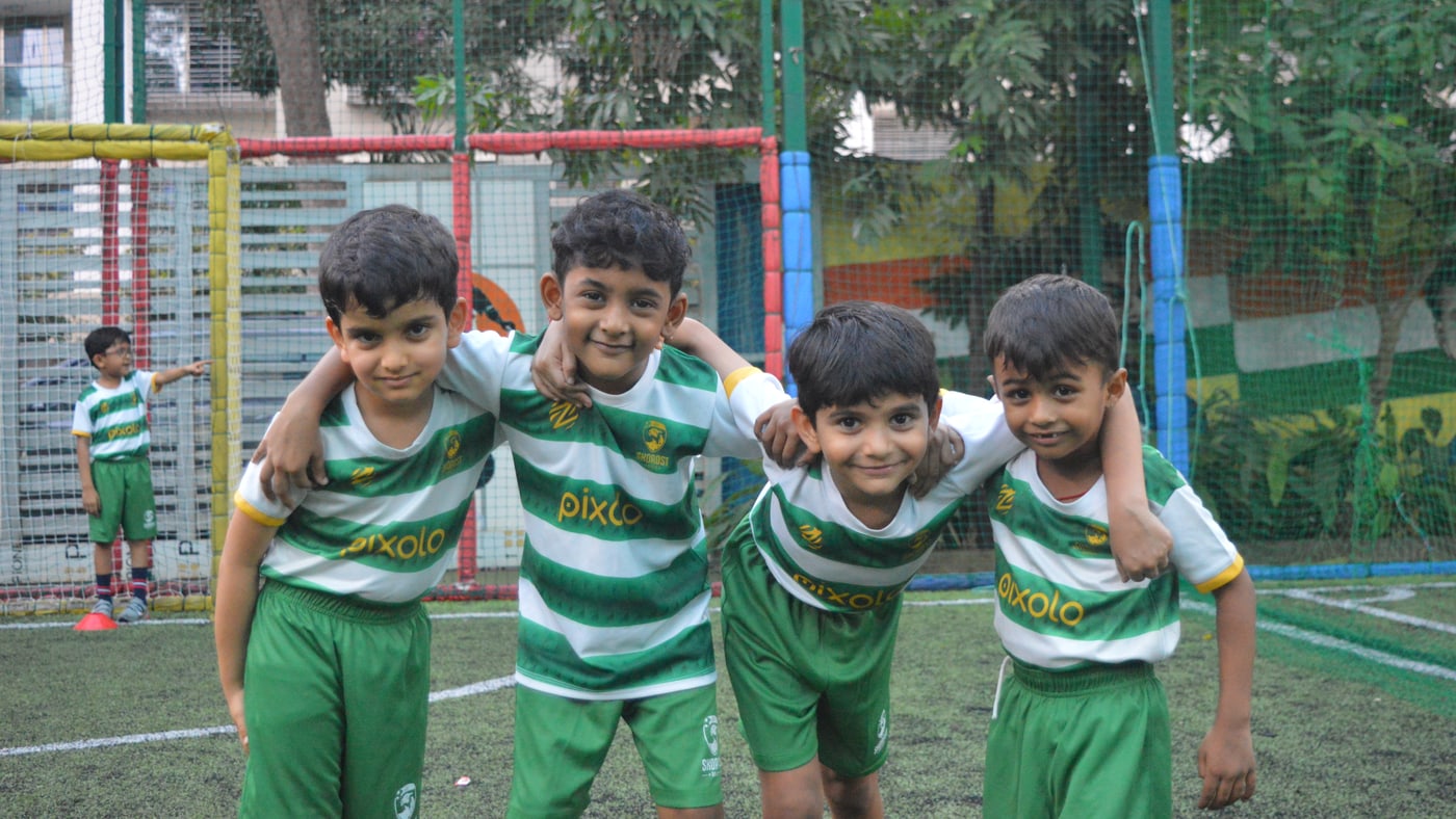 Foundation football coaching for under-8 kids at the best football academy in Ghatkopar